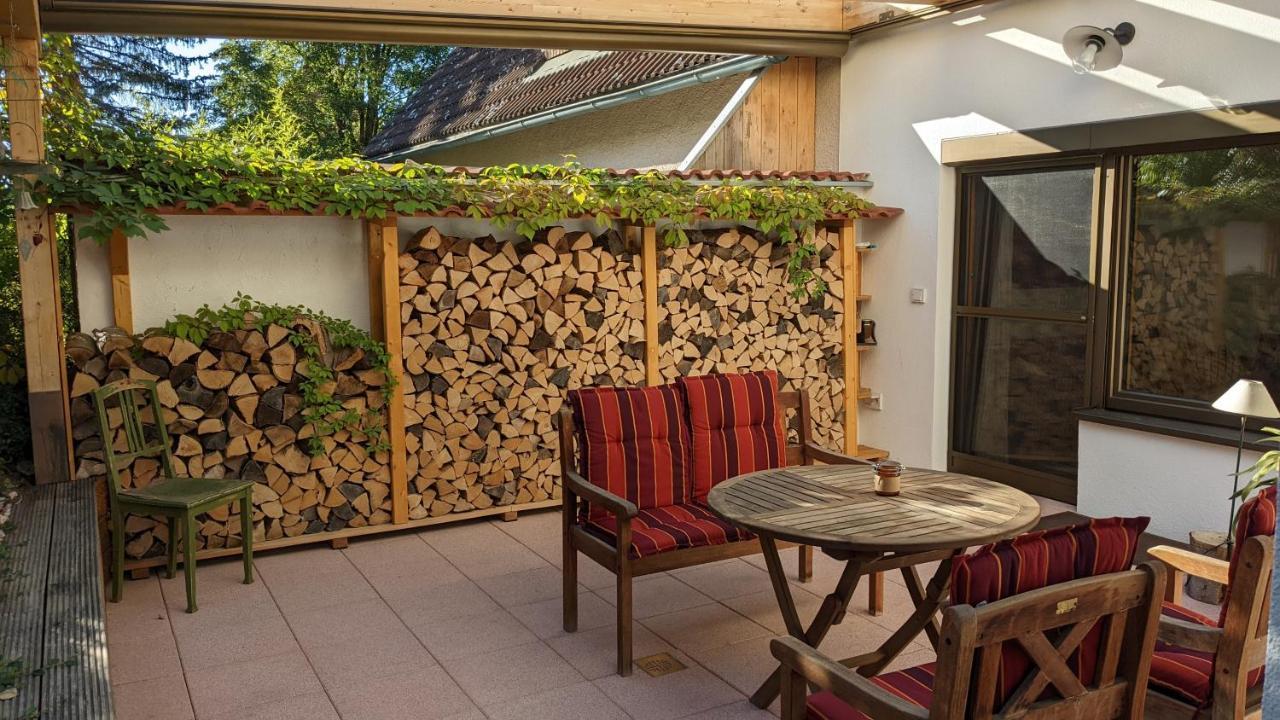 Ferienwohnung Am Hardtwald Heidenheim an der Brenz Exterior foto